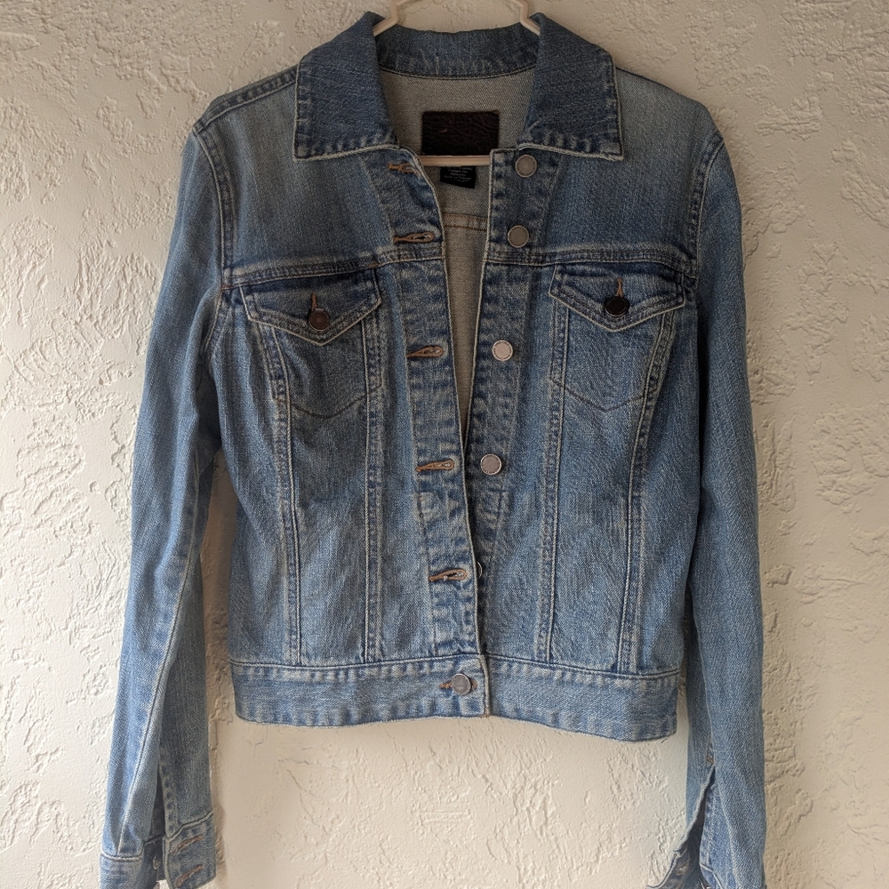 Calvin klein Faded Blue Denim Jacket - Small